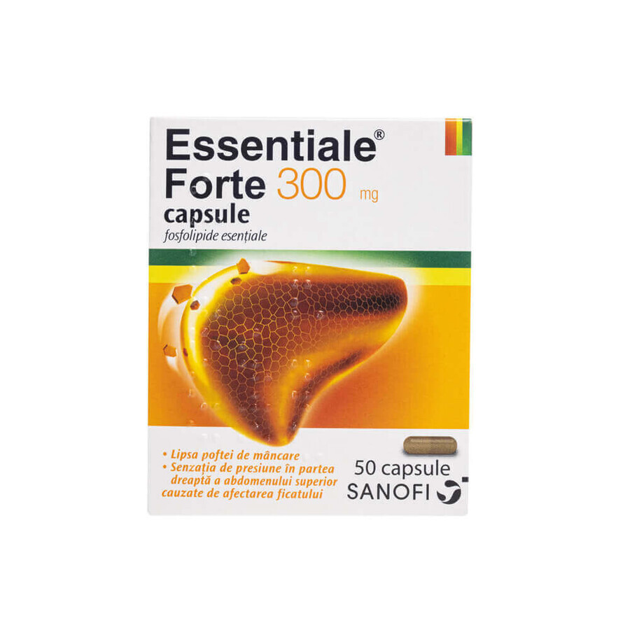 Essentiale Forte, 300 mg, 50 capsule, Sanofi recensioni