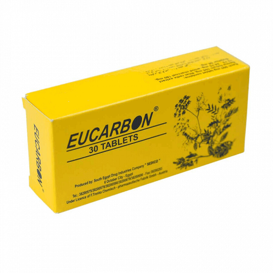 Eucarbon, 30 compresse, Trenka Chemisch recensioni