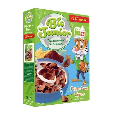 Cereali al cacao light Eco Bio Junior, 250 g, Nutrivita
