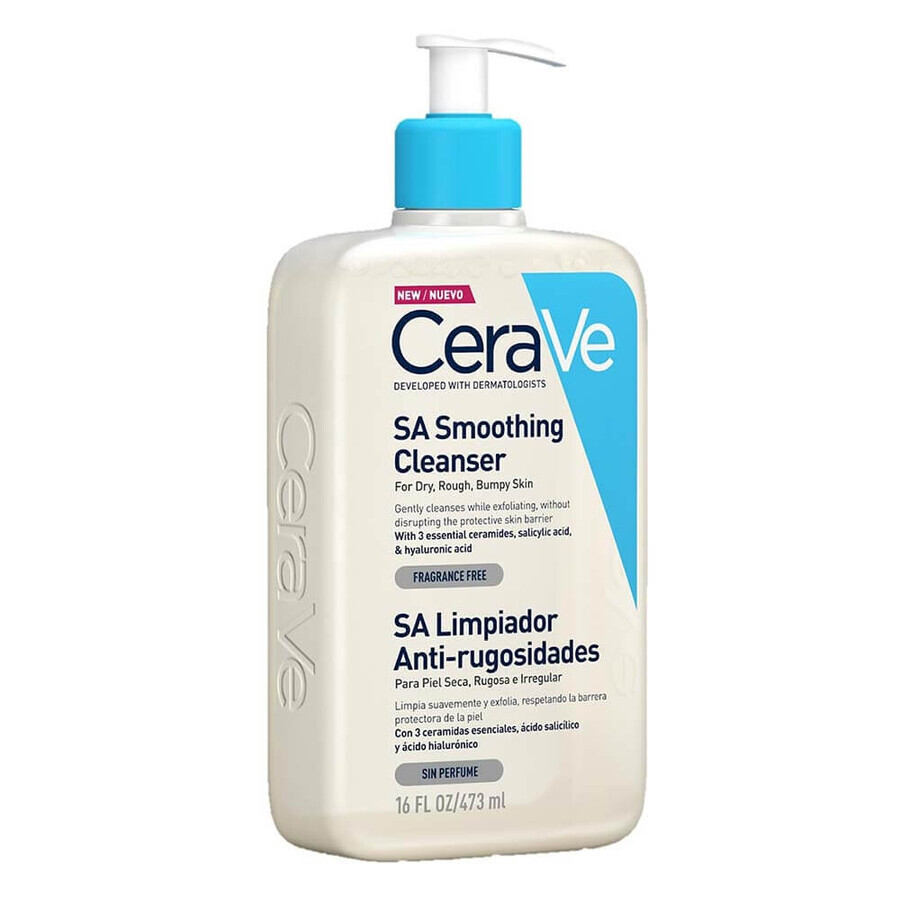 CeraVe SA Detergente Levigante per pelli molto secche, ruvide e screpolate, 473 ml recensioni