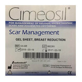 Foglio di gel Cimeosil Scar Management, 25,4 cm x 30,5 cm, Implantech