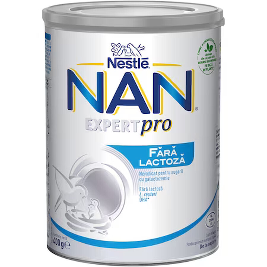 Latte senza lattosio Nan, 400 g, Nestlé