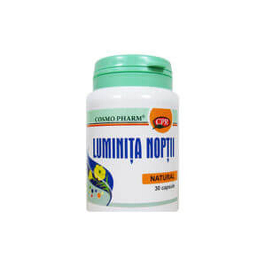 Luminita noctii 500 mg, 30 capsule, Cosmopharm