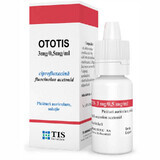 Ototis gocce auricolari, soluzione, 3 mg/ml + 0,5 mg/ml, 10 ml, Tis Farmaceutic