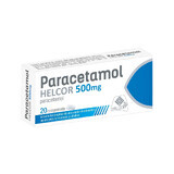 Paracetamolo 500 mg, 20 compresse, Helcor