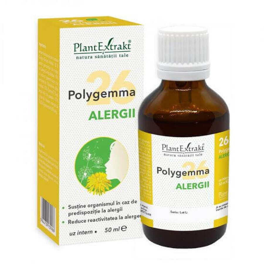 Polygemma 26 Allergie, 50 ml, PlantExtrakt recensioni