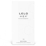 Lelo HEX - Original Preservativi Sottili e Resistenti, 12 preservativi