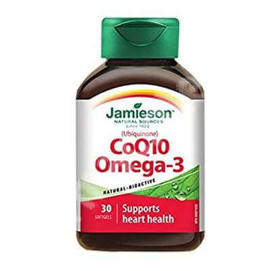 Jamieson Omega 3 Coq10 Integratore Alimentare 30 Perle