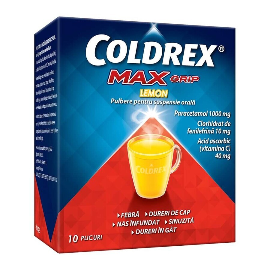 Coldrex Maxgrip Limone, 10 bustine, Perrigo recensioni