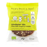 BIO Sanatele con cioccolato fondente, limone e riso integrale, senza glutine, 28g, Republica Bio