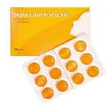 Septazulen Arancia, 8,75 mg, 24 compresse, Lozy's Pharmaceuticals