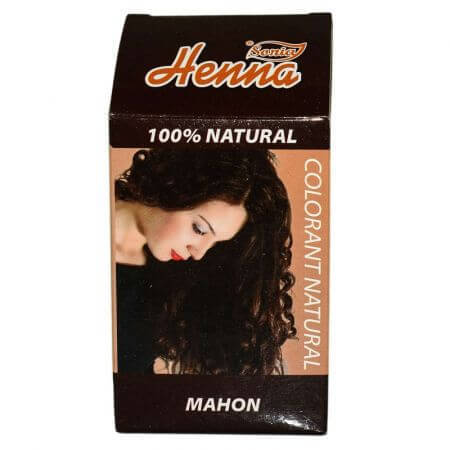 Colorante naturale Sonia Henna mogano, 100 g, Kian Cosmetics