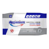 Salviettine umidificate antibatteriche, 48 pezzi, Hygienium