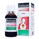 Robitussin Expectorans, ​​​​​​​sciroppo espettorante, 100 mg/5 ml, 100 ml, Pfizer
