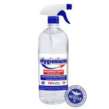 Soluzione antibatterica con alcool al 70%, 1000 ml, Hygienium