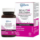 Collagene complesso e acido ialuronico con biotina Beautin Collagen My Elements, 30 capsule, ISO PLUS