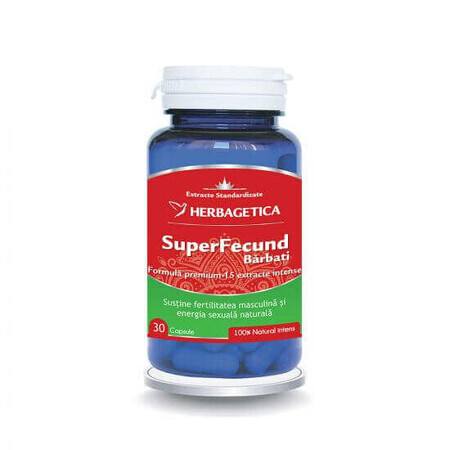 Uomini superfecondi, 30 capsule, Herbagetica