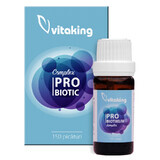 Complex Probiotic (10 tipi di batteri), 6 ml, Vitaking