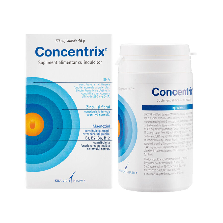 Concentrix, 60 compresse, Destin Pharma recensioni
