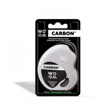 Filo interdentale Carbon Plus Espansione, 30 m, Woom