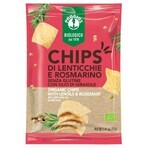 Chips Di Lenticchie E Rosmarino Senza Glutine Probios 40g