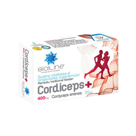 Cordiceps Plus, 30 compresse, Helcor
