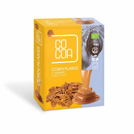 Corn flakes con crema al cioccolato, 2x100 g, Cacao