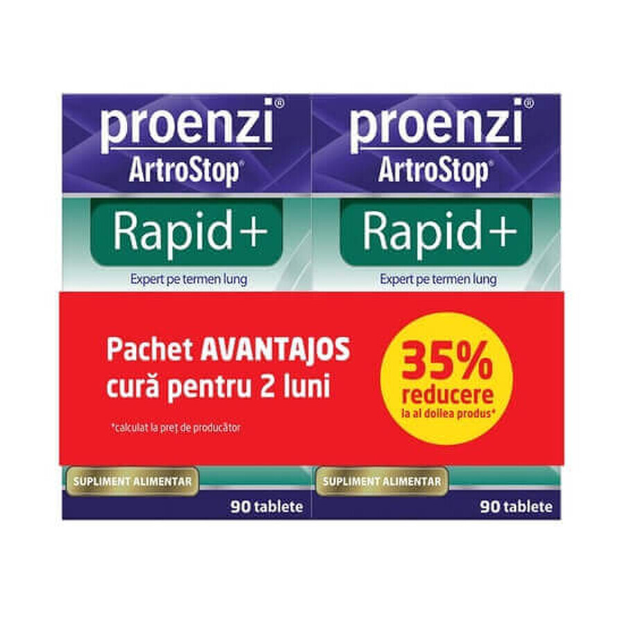 Confezione Proenzi ArtroStop Rapid+, 2x90 capsule, Walmark recensioni
