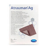 Medicazione sterile Atrauman Ag, 5x5 cm, 3 pezzi, Hartmann