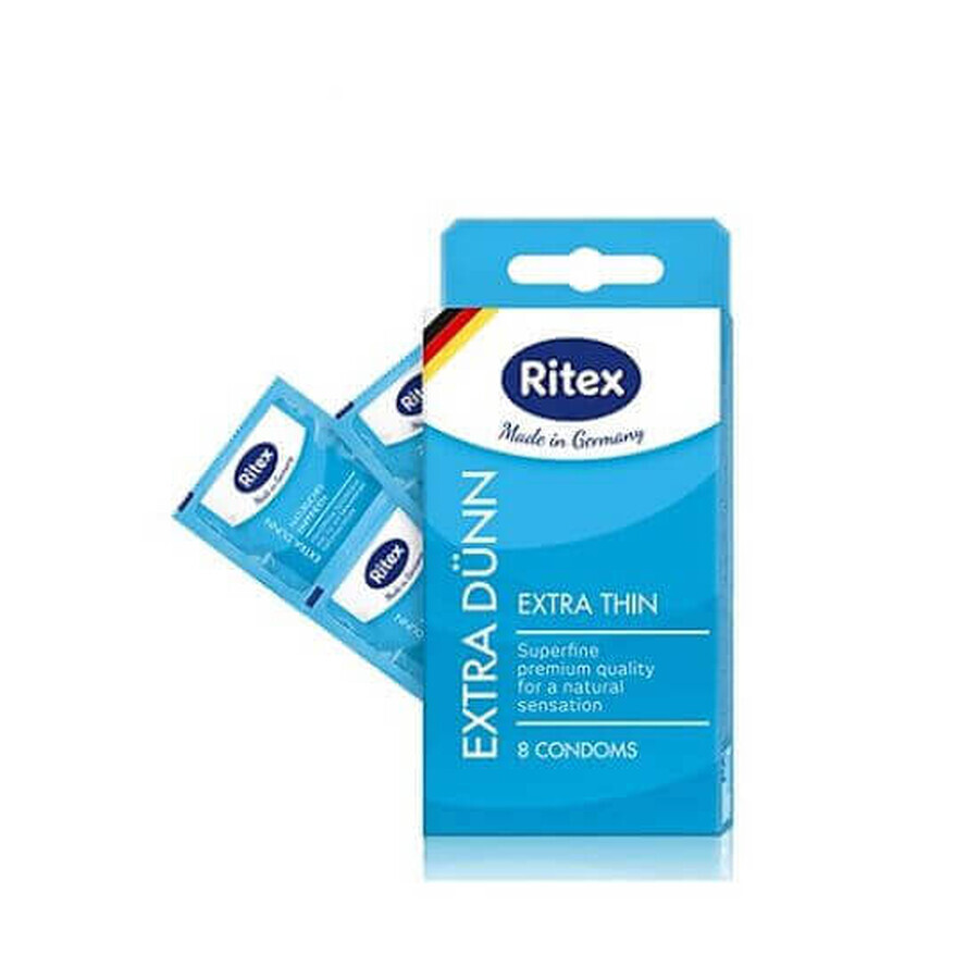 Preservativi Extra sottili, 8 pezzi, Ritex