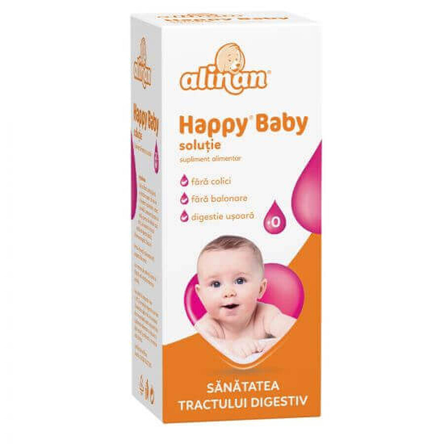 Soluzione anticolica, Happy Baby Alinan, 20 ml, Fiterman