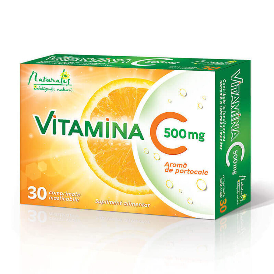 Naturalis Vitamina C 500 mg x 30 capsule. gommoso
