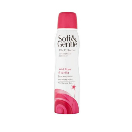 Soft & Gentle Deodorante rosa canina e vaniglia 150 ml