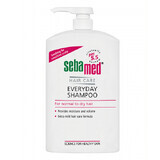 Shampoo dermatologico idratante per uso quotidiano, 1000 ml, Sebamed