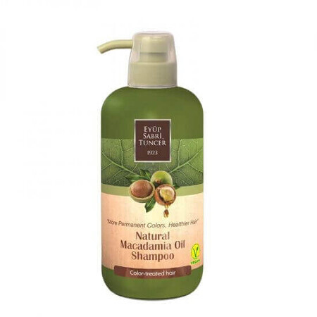 Shampoo con olio di macadamia naturale, 600 ml, Eyup Sabri Tuncer