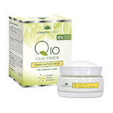 Crema giorno antirughe Q10, tè verde e complesso minerale energizzante, 50 ml, pianta cosmetica