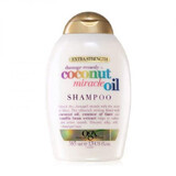 Shampoo per capelli danneggiati con olio di cocco, 385 ml, OGX