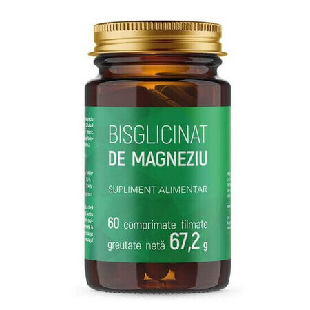 Bisglicinato di magnesio, 60 compresse, Remedia Laboratories