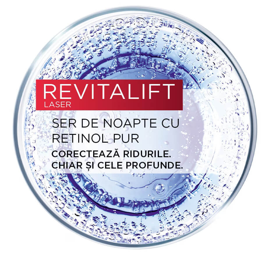 Siero antirughe notturno con retinolo puro allo 0,2% Revitalift Laser, 30 ml, L'Oréal