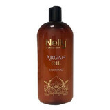 Shampoo con Olio di Argan e Cheratina, 400 ml, Nelly Professional
