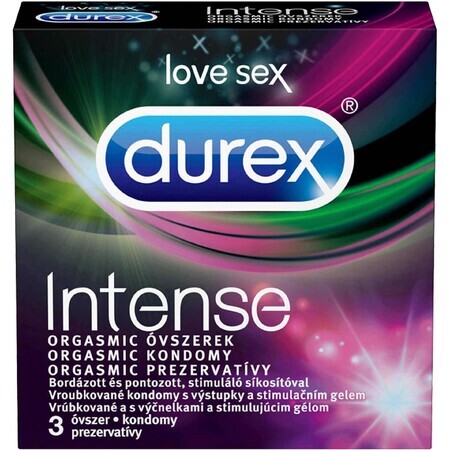 Durex Intense Orgasmic, X 3 pz