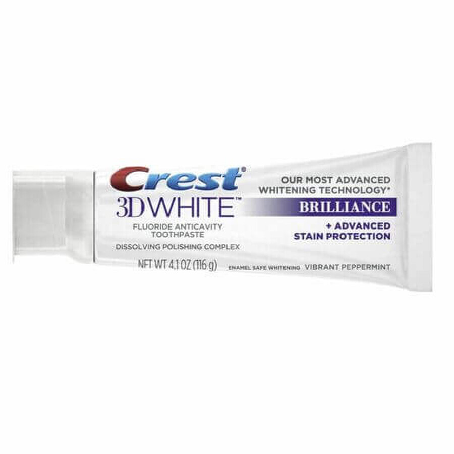Dentifricio 3D White Brilliance, 116 gr, Crest