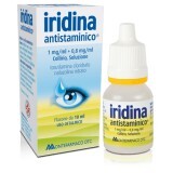 Iridina Antistaminico 1mg/ml+0,8mg/ml Collirio MONTEFARMACO 10ml