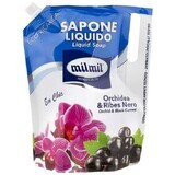 Riserva di sapone liquido Orchidea & Ribes, 900 ml, Milmil
