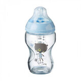 Bottiglia di vetro, Più vicino alla natura, 250 ml, 0 mesi+, Blu, Tommee Tippee