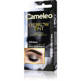 Crema colorante per sopracciglia tonalità Nero, 15 ml, Delia Cosmetics