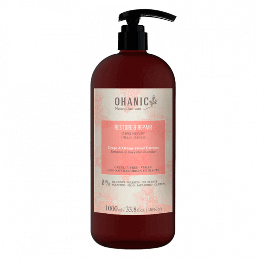 Shampoo riparatore, 1000 ml, Ohanic