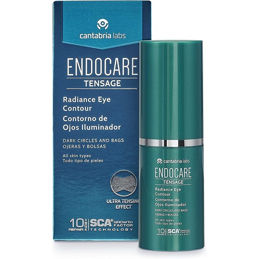 Endocare Tensage Eye Contour, Contorno occhi anti-occhiaie e borse, 15 ml, Cantabria Labs recensioni