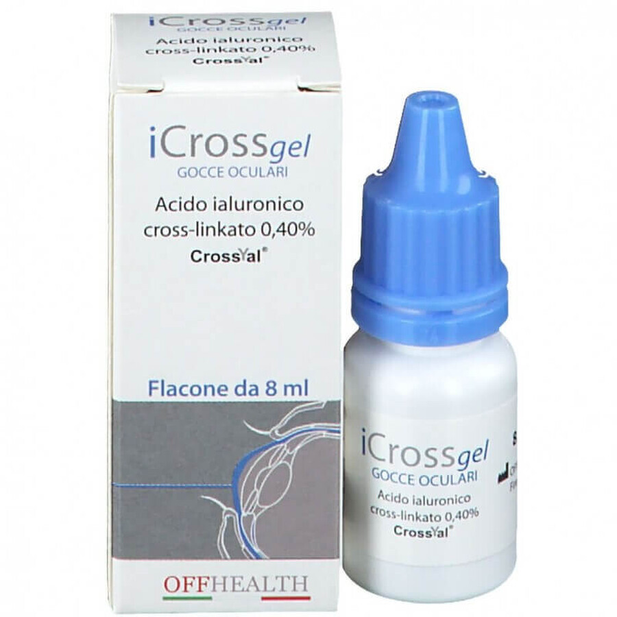 iCross gel Gocce Oculari, 8 ml, Off Italia recensioni