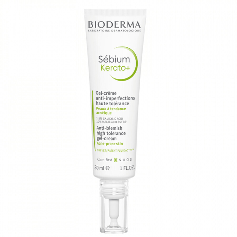 Sebium Kerato+ gel crema anti-imperfezioni, 30 ml, Bioderma